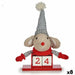 Christmas bauble Krist+ White Red Grey Cream Mouse 20 x 11 x 20 cm Calendar (8 Units) - Декорация и Осветление<<<Дом