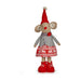 Christmas bauble Krist+ White Red Grey Cream Mouse Christmas 48 cm 16 x 60 x 20 cm - Декорация и Осветление<<<Дом
