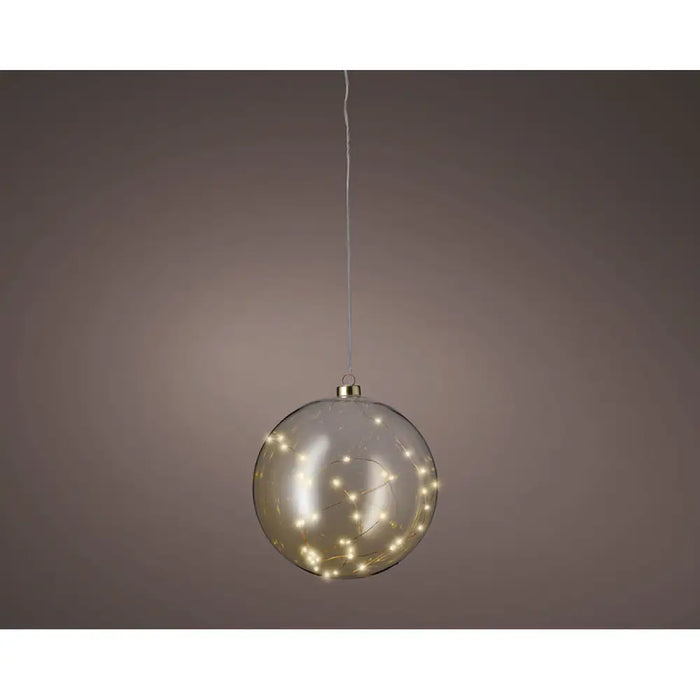 Christmas Bauble Lumineo For hanging MicroLED - Декорация и Осветление<<<Дом Градина<<<BigBuy&&&Коледни