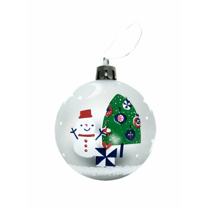Christmas Bauble Peppa Pig Cosy corner Silver 10Units Plastic (Ø 6 cm) - Декорация и Осветление<<<Дом