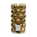 Christmas Baubles Decoris Gold Golden 37 Pieces - Декорация и Осветление<<<Дом Градина<<<BigBuy&&&Коледни