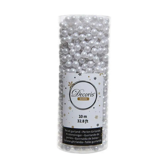 Christmas Baubles Decoris White - Декорация и Осветление<<<Дом Градина<<<BigBuy&&&Коледни украси<<<Декорация и