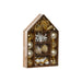 Christmas Baubles Home ESPRIT Golden PVC 24 x 6 x 35 cm - Декорация и Осветление<<<Дом Градина<<<BigBuy&&&Коледни