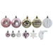 Christmas Baubles Home ESPRIT Pink PVC 25 x 6 x 25 cm - Декорация и Осветление<<<Дом Градина<<<BigBuy&&&Коледни