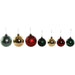 Christmas Baubles Home ESPRIT Red Green Polyethylene 25 x 25 x 25 cm (41 Pieces) - Декорация и Осветление<<<Дом