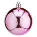 Christmas Baubles Ø 7 cm 12 Units Pink Plastic - Декорация и Осветление<<<Дом Градина<<<BigBuy&&&Коледни