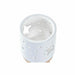 Christmas Candle Holder DKD Home Decor White Brown Natural Star 6 x 6 x 14 cm - Декорация и Осветление<<<Дом