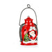 Christmas Candle Holder Krist+ White Black Red Green Father Christmas 8,3 x 16 x 8,5 cm - Декорация и Осветление<<<Дом