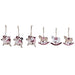 Christmas Decorations Set DKD Home Decor MDF Wood (21 x 8,2 x 1,5 cm) (8 cm) (2 Units) - Декорация и Осветление<<<Дом