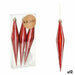 Christmas Decorations Set Krist+ Red PVC Streched 8,5 x 3,5 x 19 cm (12 Units) - Декорация и Осветление<<<Дом