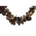 Christmas garland Home ESPRIT Golden Silver Natural 8 x 8 x 120 cm (2 Units) - Декорация и Осветление<<<Дом