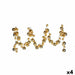 Christmas garland Krist+ Golden PVC Christmas Baubles 2,36 m 35 x 9 x 28 cm LED Light (4 Units) - Декорация и