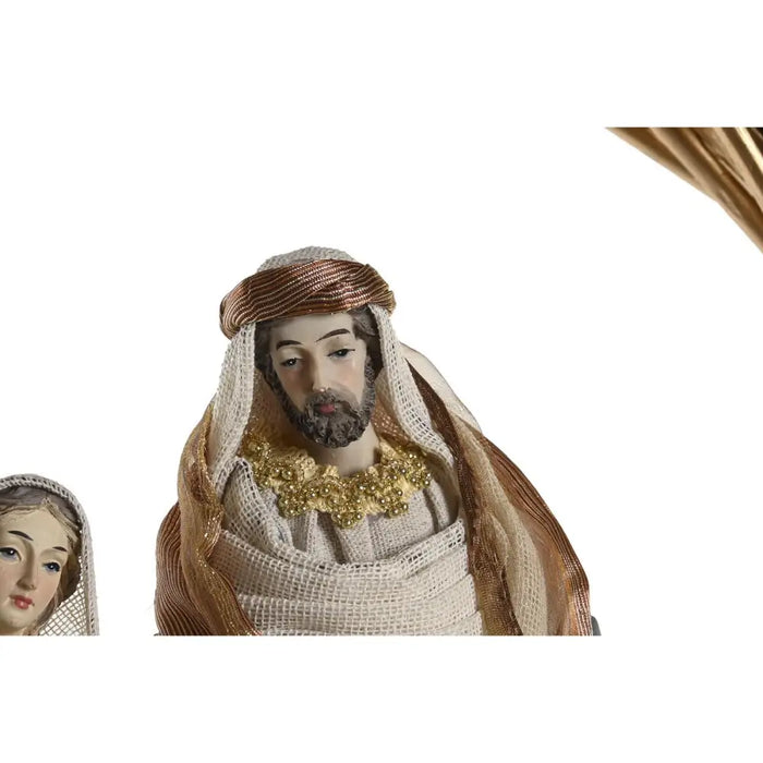 Christmas nativity set DKD Home Decor Blue Golden Crown 30 x 5 x 30 cm 50 x 10 x 57 cm - Декорация и Осветление<<<Дом