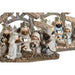 Christmas nativity set DKD Home Decor Blue White Brown Resin 20 x 7 x 17,5 cm (2 Units) - Декорация и Осветление<<<Дом