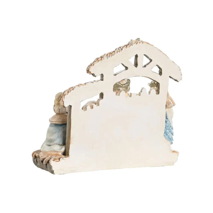 Christmas nativity set DKD Home Decor Blue White Brown Resin 20 x 7 x 17,5 cm (2 Units) - Декорация и Осветление<<<Дом