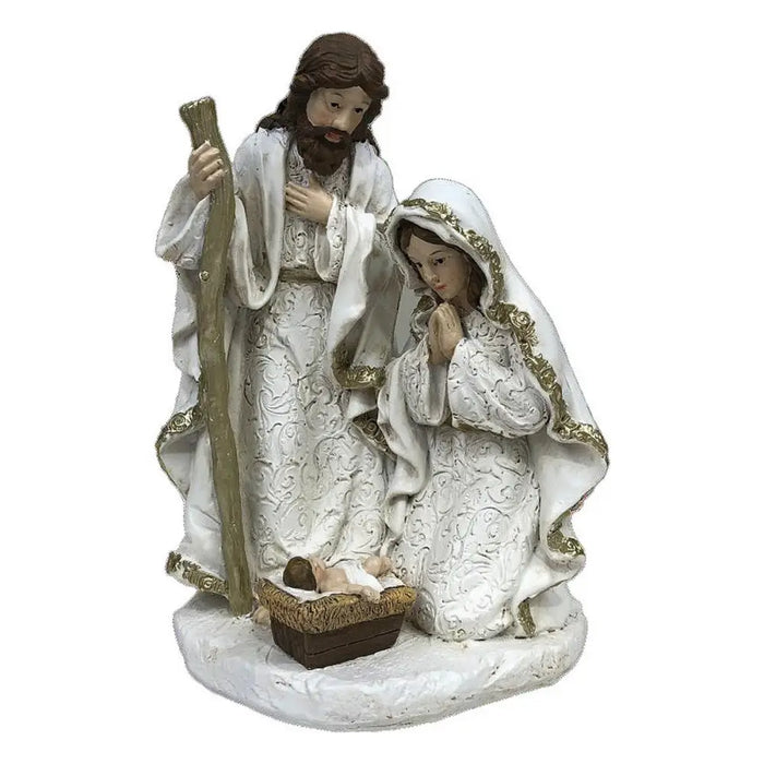 Christmas nativity set DKD Home Decor Resin (2 Units) (12 x 10 x 19 cm) - Декорация и Осветление<<<Дом