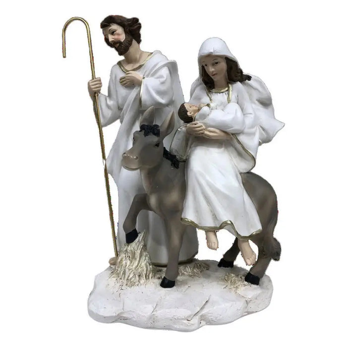 Christmas nativity set DKD Home Decor Resin (2 Units) (12 x 12 x 21 cm) - Декорация и Осветление<<<Дом