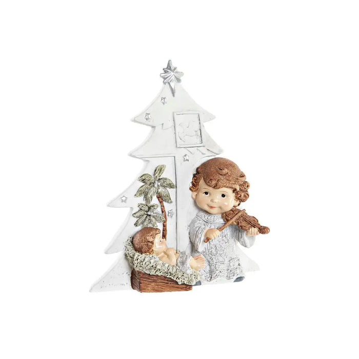 Christmas nativity set DKD Home Decor Silver Brown White Resin (13,6 x 5,2 x 15,9 cm) - Декорация и Осветление<<<Дом