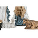 Christmas nativity set Home ESPRIT Blue White 20 x 15 x 30 cm (9 Pieces) - Декорация и Осветление<<<Дом