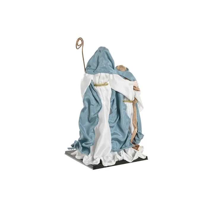 Christmas nativity set Home ESPRIT Blue White 27 x 24 x 40 cm - Декорация и Осветление<<<Дом Градина<<<BigBuy&&&Коледни
