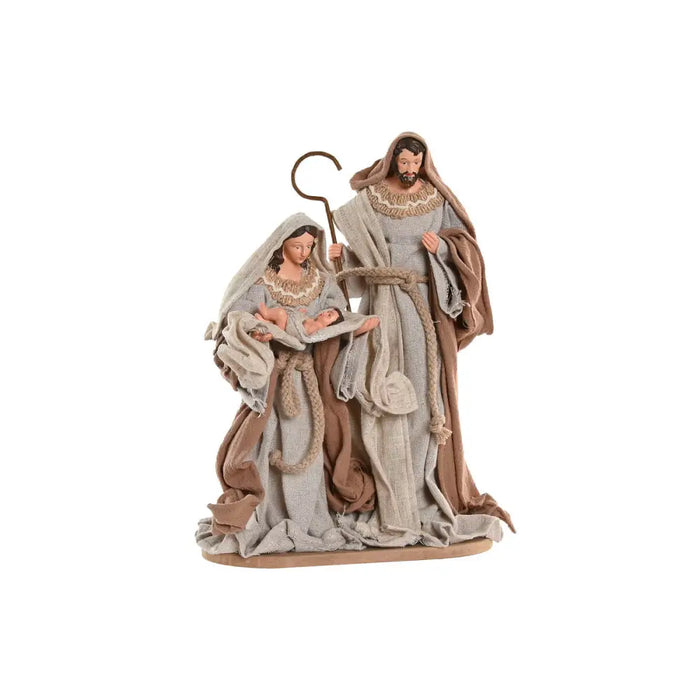 Christmas nativity set Home ESPRIT Brown Beige Resin 21 X 11 X 30 CM - Декорация и Осветление<<<Дом