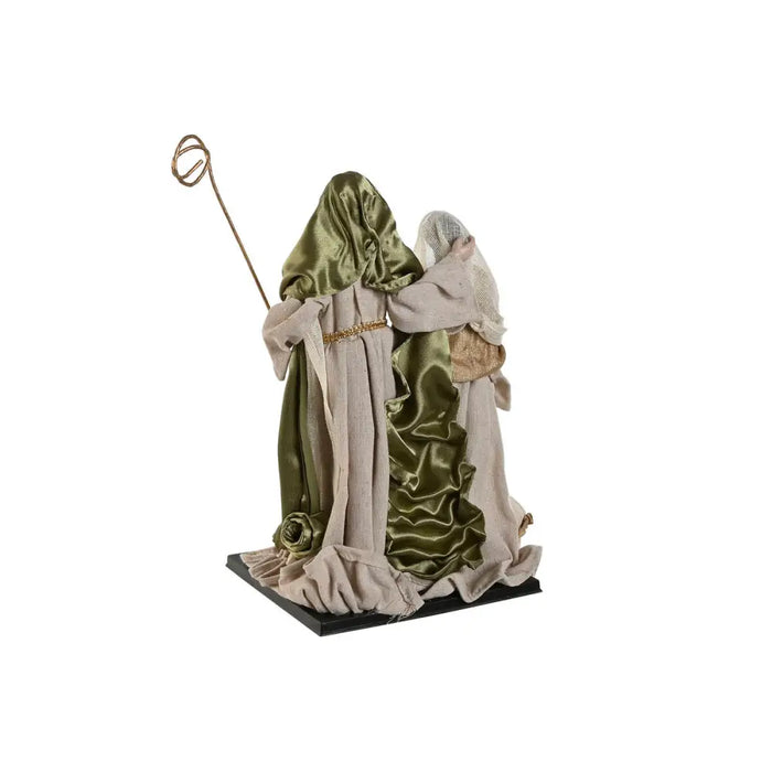 Christmas nativity set Home ESPRIT Green Beige 27 x 24 x 40 cm - Декорация и Осветление<<<Дом