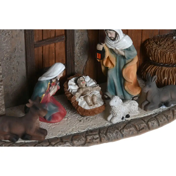 Christmas nativity set Home ESPRIT Multicolour Resin - Декорация и Осветление<<<Дом Градина<<<BigBuy&&&Коледни