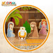 Christmas nativity set Woomax Wood 29,5 x 16,5 x 22 cm (20 Pieces) (6 Units) - Декорация и Осветление<<<Дом