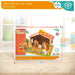 Christmas nativity set Woomax Wood 29,5 x 16,5 x 22 cm (20 Pieces) (6 Units) - Декорация и Осветление<<<Дом