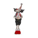 Christmas Reindeer 13 x 65 x 18 cm Red Grey - Декорация и Осветление<<<Дом Градина<<<BigBuy&&&Коледни