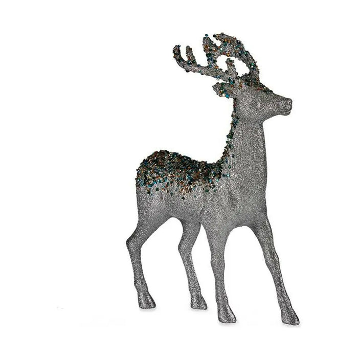 Christmas Reindeer Krist+ Blue Golden Silver Reindeer 15 x 45 x 30 cm - Декорация и Осветление<<<Дом