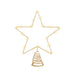 Christmas star Lumineo Golden Metal 27 x 22 x 5 cm - Декорация и Осветление<<<Дом Градина<<<BigBuy&&&Коледни
