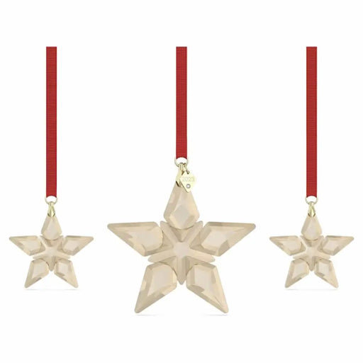 Christmas star Swarovski 5649780 Grey Resin 10 cm - Декорация и Осветление<<<Дом Градина<<<BigBuy&&&Коледни