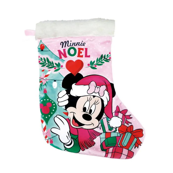 Christmas Stocking Minnie Mouse Lucky - Коледни украси<<<Декорация и Осветление<<<Дом Градина<<<BigBuy
