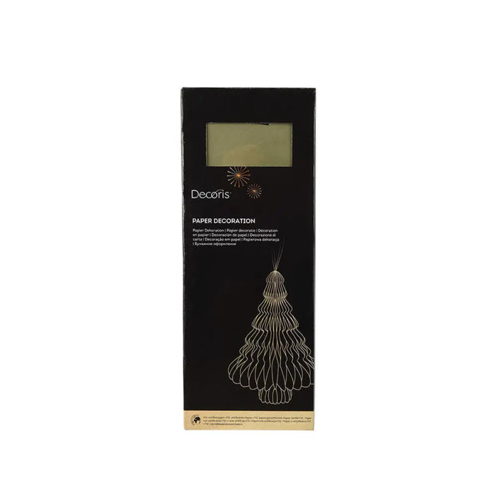 Christmas Tree Decoris Green Paper Ø 30 x 40 cm - Декорация и Осветление<<<Дом Градина<<<BigBuy&&&Коледни
