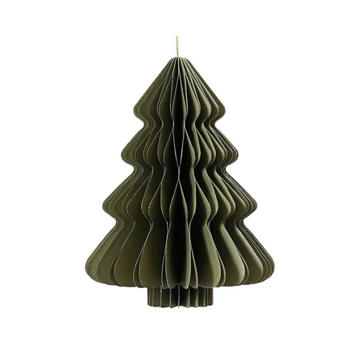 Christmas Tree Decoris Green Paper Ø 30 x 40 cm - Декорация и Осветление<<<Дом Градина<<<BigBuy&&&Коледни