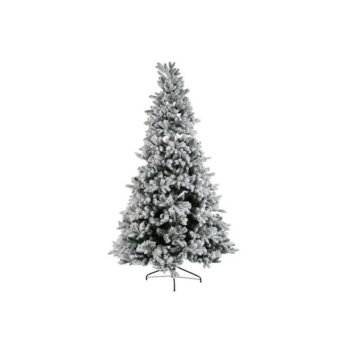 Christmas Tree DKD Home Decor White Green Polyethylene Snowfall 140 x 140 x 210 cm - Декорация и Осветление<<<Дом