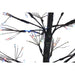 Christmas Tree Home ESPRIT Black Metal 40 x 40 x 120 cm - Декорация и Осветление<<<Дом Градина<<<BigBuy&&&Коледни