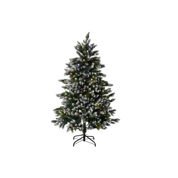 Christmas Tree Home ESPRIT Green Metal Polyethylene Snowfall 110 x 110 x 150 cm - Декорация и Осветление<<<Дом
