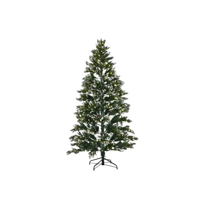 Christmas Tree Home ESPRIT Green Metal Polyethylene Snowfall 130 x 130 x 210 cm - Декорация и Осветление<<<Дом