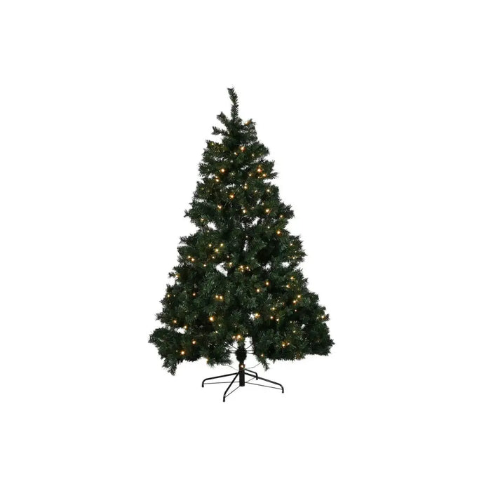 Christmas Tree Home ESPRIT Green PVC Metal 132 x 132 x 210 cm - Декорация и Осветление<<<Дом Градина<<<BigBuy&&&Коледни