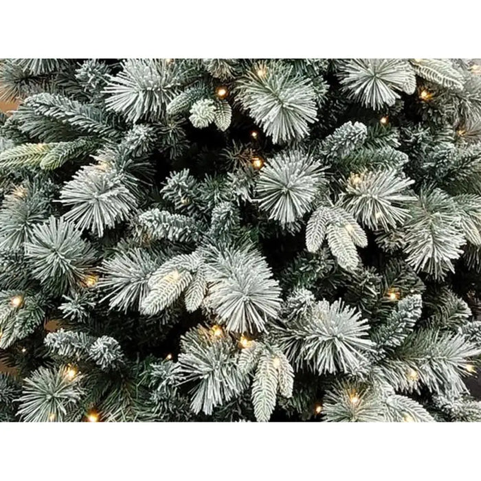 Christmas Tree Home ESPRIT Green PVC Metal Snowfall 132 x 132 x 210 cm - Декорация и Осветление<<<Дом