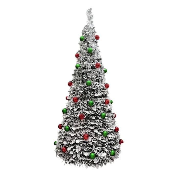 Christmas Tree Home ESPRIT Green PVC Snowfall - Декорация и Осветление<<<Дом Градина<<<BigBuy&&&Коледни