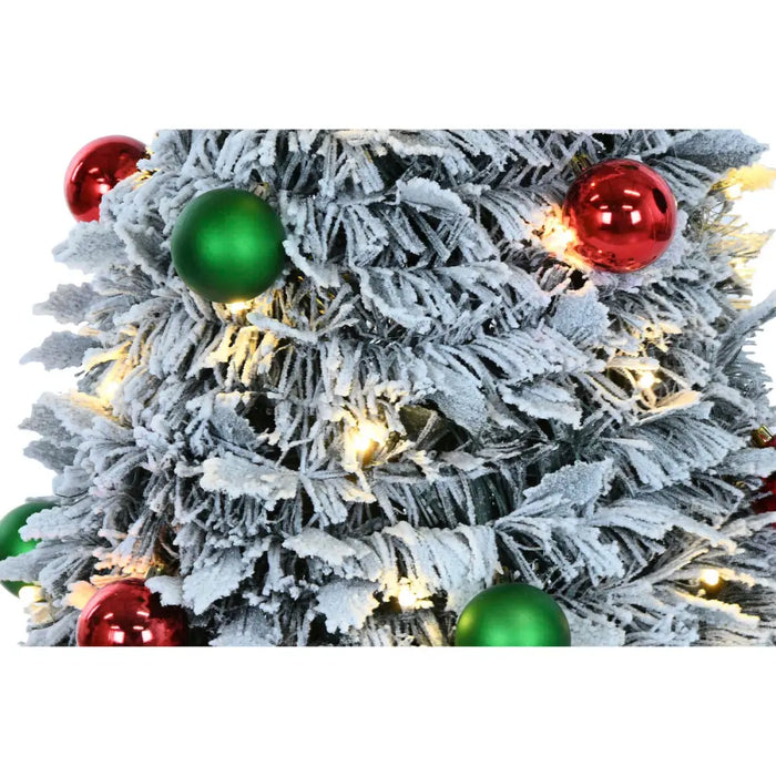 Christmas Tree Home ESPRIT Green PVC Snowfall - Декорация и Осветление<<<Дом Градина<<<BigBuy&&&Коледни