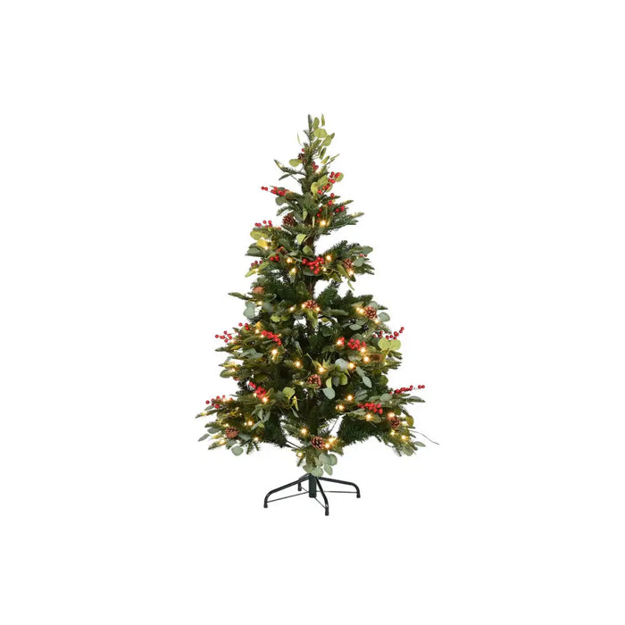 Christmas Tree Home ESPRIT Red Green PVC Metal 95 x 95 x 150 cm - Декорация и Осветление<<<Дом