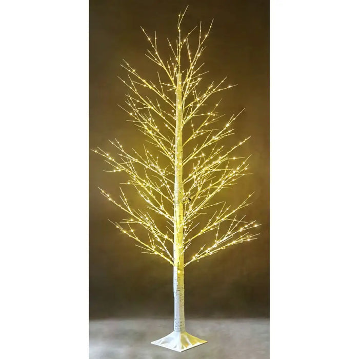 Christmas Tree Home ESPRIT White Metal 22 x 22 x 180 cm - Декорация и Осветление<<<Дом Градина<<<BigBuy&&&Коледни