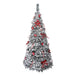 Christmas Tree Home ESPRIT White Red PVC Snowfall - Декорация и Осветление<<<Дом Градина<<<BigBuy&&&Коледни