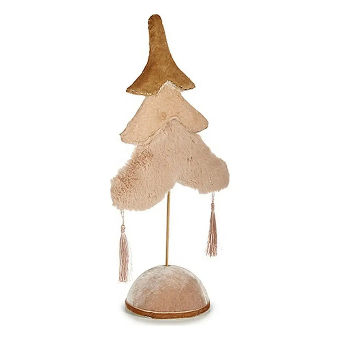 Christmas Tree Krist+ Beige Golden Polyester Wood Polar 12 x 43 x 22 cm - Декорация и Осветление<<<Дом