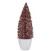 Christmas Tree Krist+ Pink Golden Plastic Christmas Tree 9 x 28 x 9 cm (6 Units) - Декорация и Осветление<<<Дом