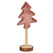Christmas Tree Krist+ Pink Polyester Wood 8 x 13 x 30 cm (12 Units) - Декорация и Осветление<<<Дом
